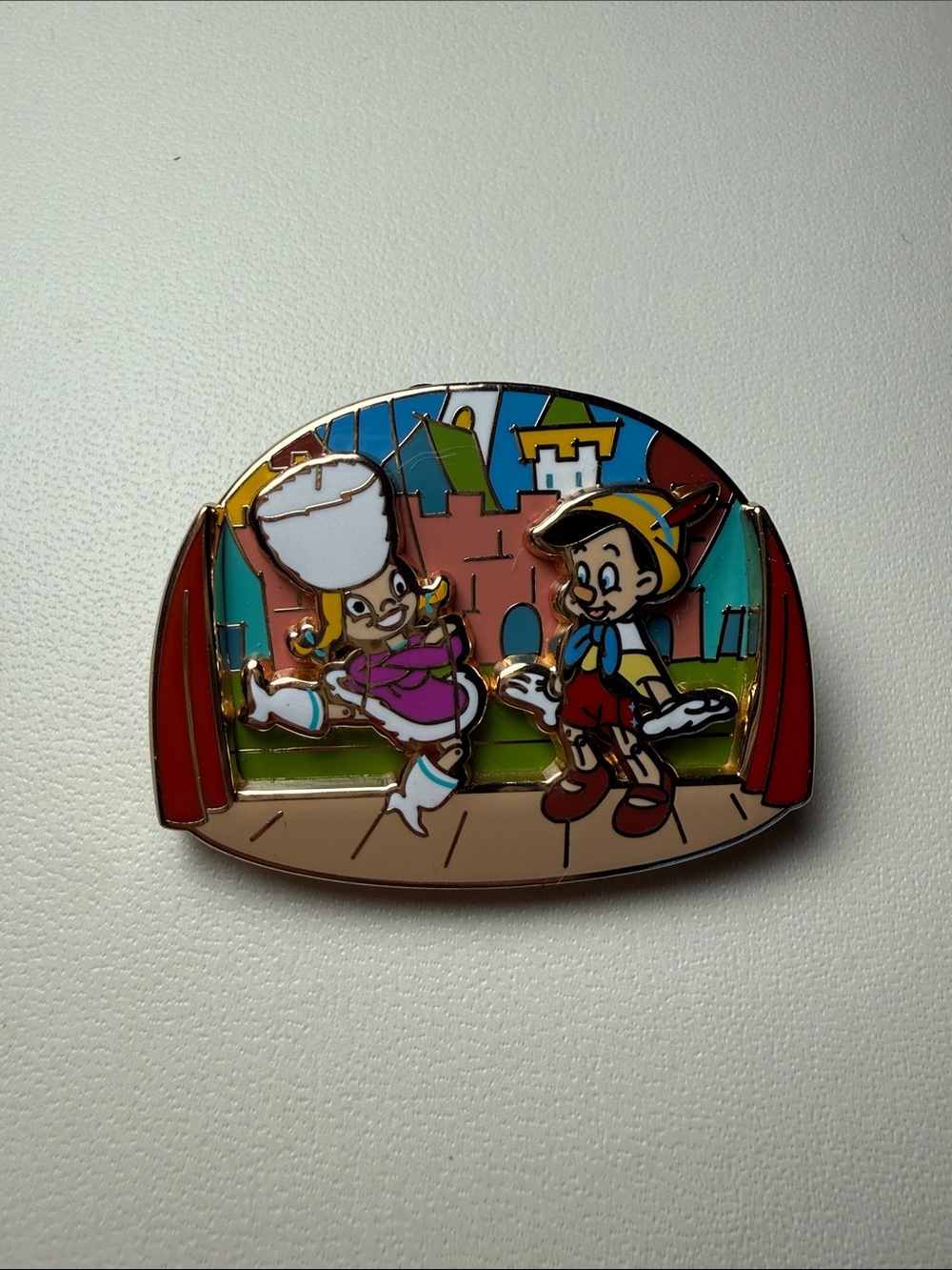 Pinocchio and Clara Disney Pin